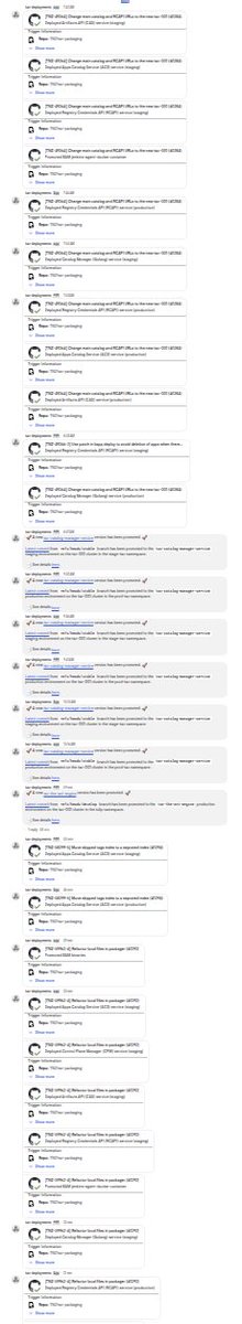 ilopmar's tweet image. They say "Don't deploy on Fridays..."
Every chat message in this screenshot is a deployment we shipped today.
And it's not even noon 🚀
Trust your tests. Trust your team. Ship when you need. 💪🏼
#DeployFriday