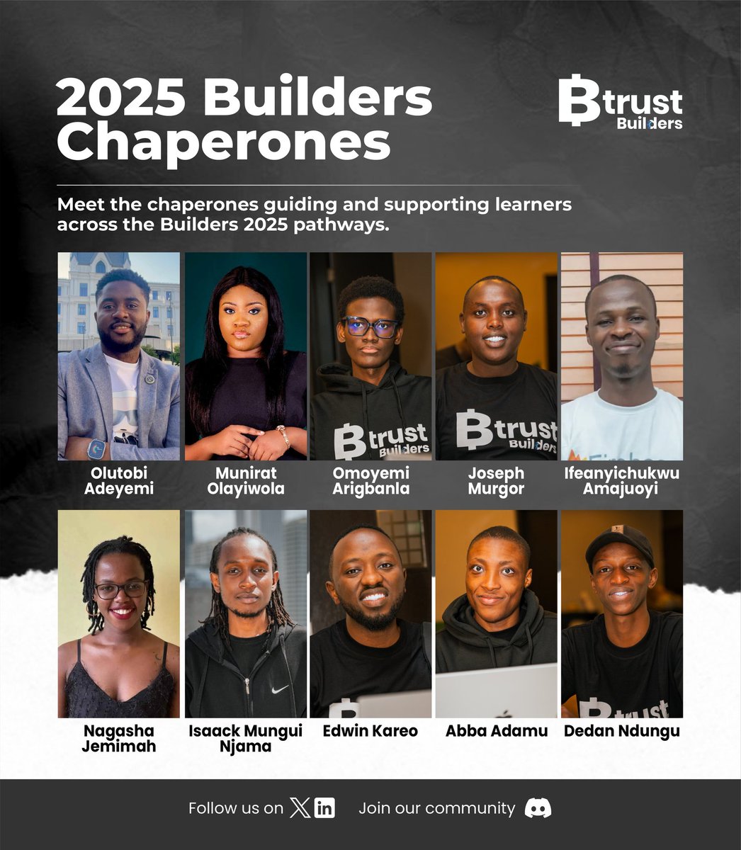 btrust_builders's tweet image. Behind every successful Btrust Builders cohort is a faculty team whose dedication carries the program forward. 🧡
This year, many of them, alumni themselves, returned to mentor, teach and walk alongside participants, turning their own experiences into guidance for the next wave…