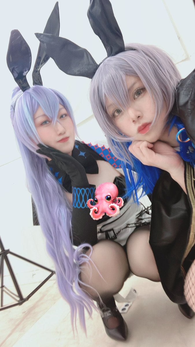 ⚠ TS・Cosplay
#すけるべ #あうとロウ

久々にコスプレしてきた〜！！
念願のばにー！！

🐙<a href="/Ban1974/">ばん</a>