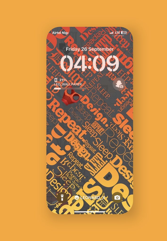 Leonard18_X's tweet image. &quot;Bold design vibes on my lock screen 🎨📱&quot;
#LockScreenDesign #TypographyArt #TechVibes
Load in 4k