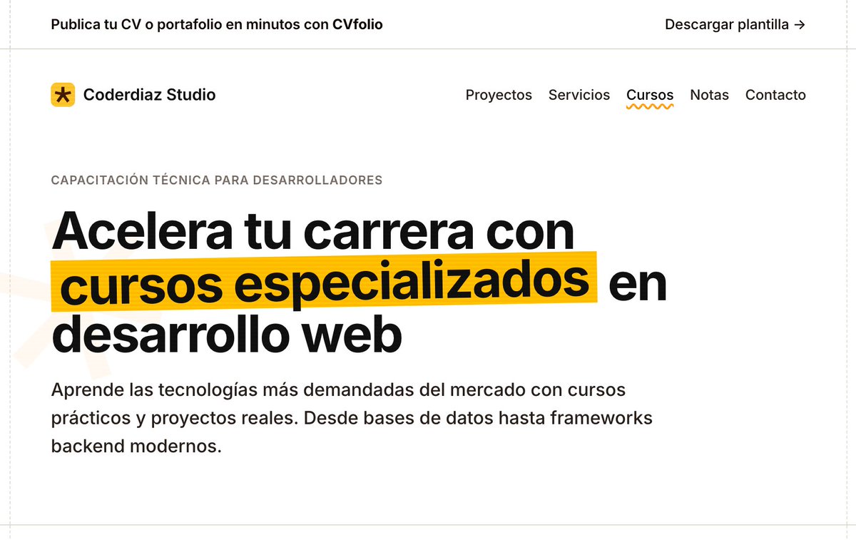 Bueno, se vibe codeo algo para el tema de los cursos.

Y creo que el agente ya aprendió sobre el como está estructurado el proyecto que hace buenas propuestas de UI, ya solo tengo que hacer algunas adecuaciones visuales pequeñas y queda muy bien.