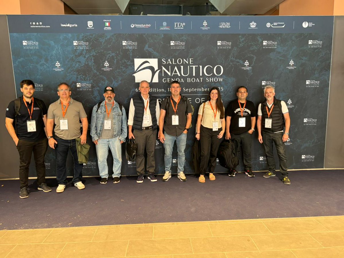 Agradecemos la participación  de la delegación de  Argentina al 65°Salone Nautico di Genova! #nauticadadiporto #salonenauticodigenova <a href="/ItalyinARG/">Italy in Argentina</a> <a href="/ITAtradeagency/">Italian Trade Agency</a>