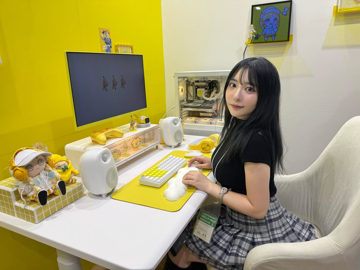 #TGS2025 ビジネスデイ2日間行ってきました！超満喫……！🫶🏻
今回Pixio様にご招待頂きました！本当にありがとうございます……！🙇‍♀️
来年は私もコスプレしたいなー🤍