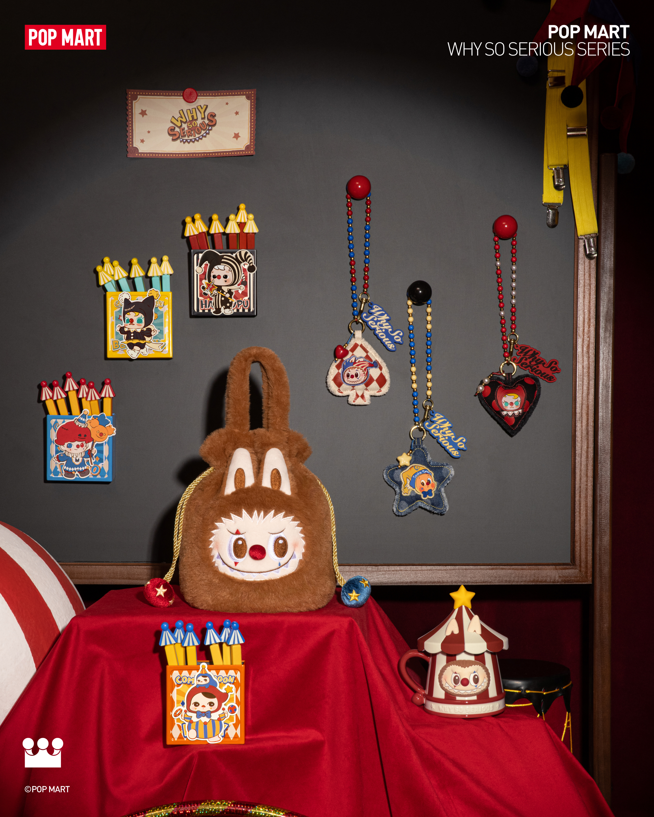 WHY SO SERIOUS SERIES-LABUBU Mug ラブブサーカス WHY SO SERIOUS SERIES-LABUBU Mug - POP MART (Hong Kong, China)