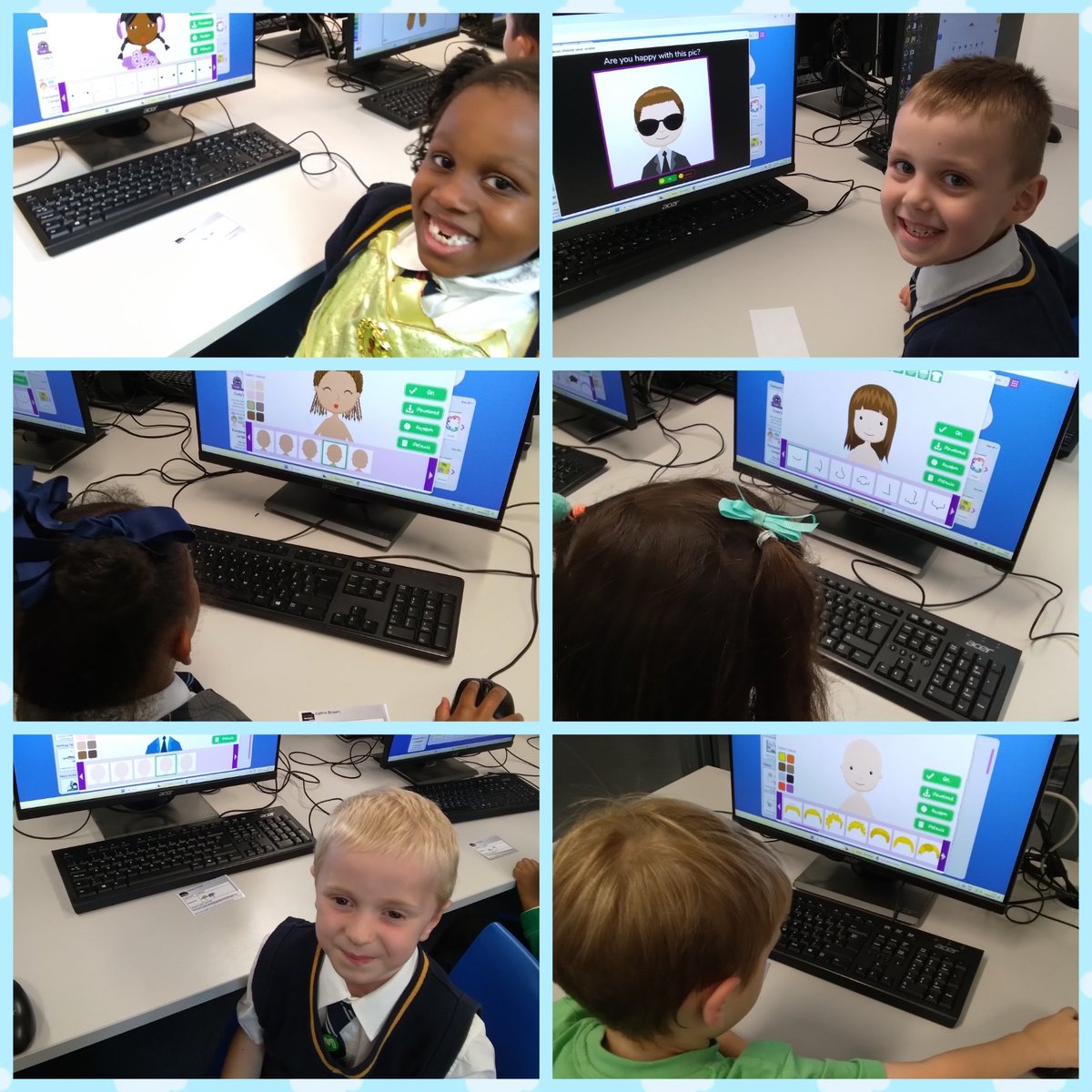 1SR successfully logged into their Purple Mash accounts today and created their very own avatars. We also recalled what a mouse is and how to use it.🖱️ We think they did a fantastic job! 😁🖥️