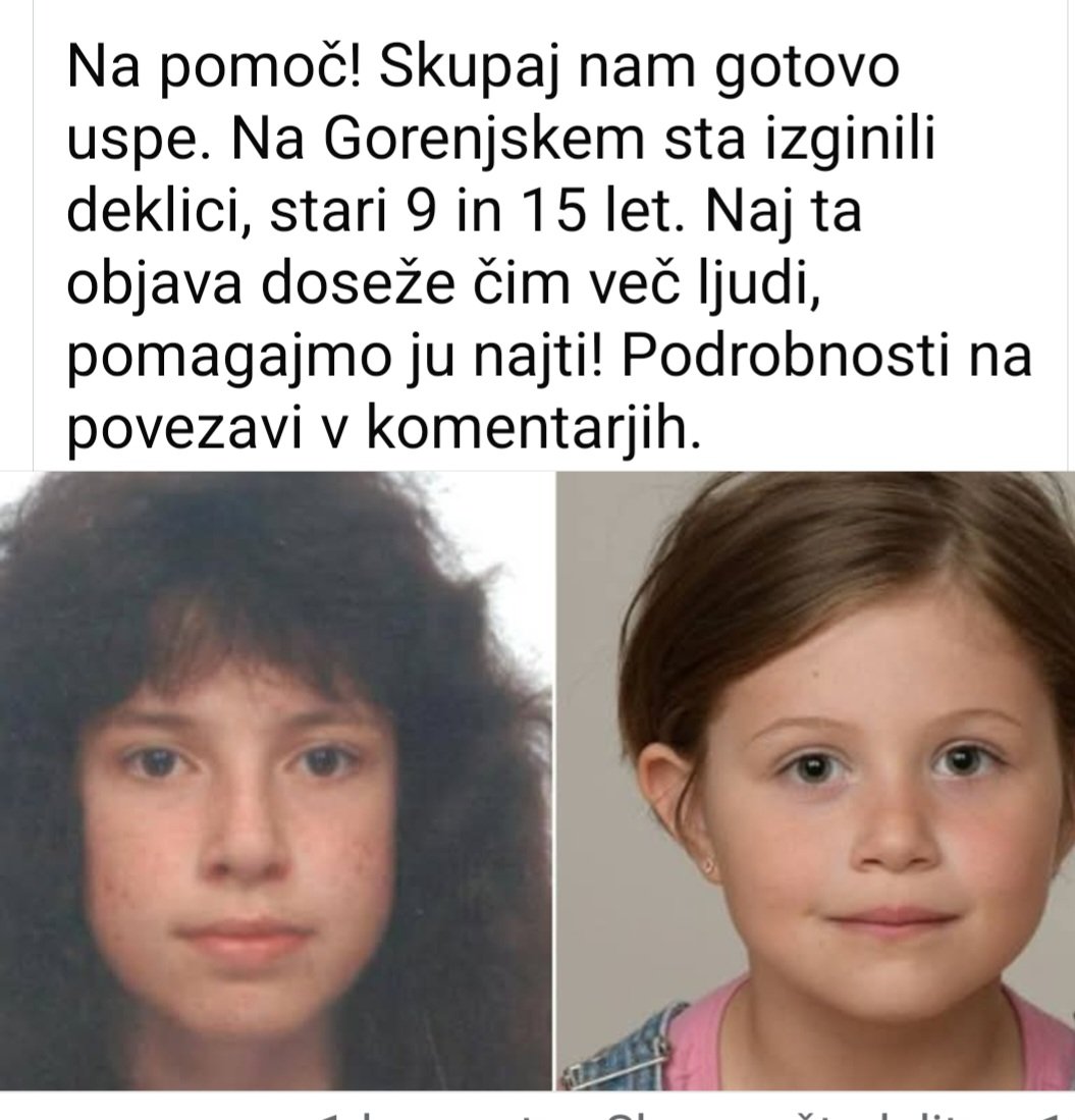 To je velik problem. Nerojeni, evtanazija, ja ok, ampak vedno več izginja zdravih otrok. To je ta siopedofilski svet, ki potrebuje vedno več otrok. Čuvajte svoje otroke.
Delite.