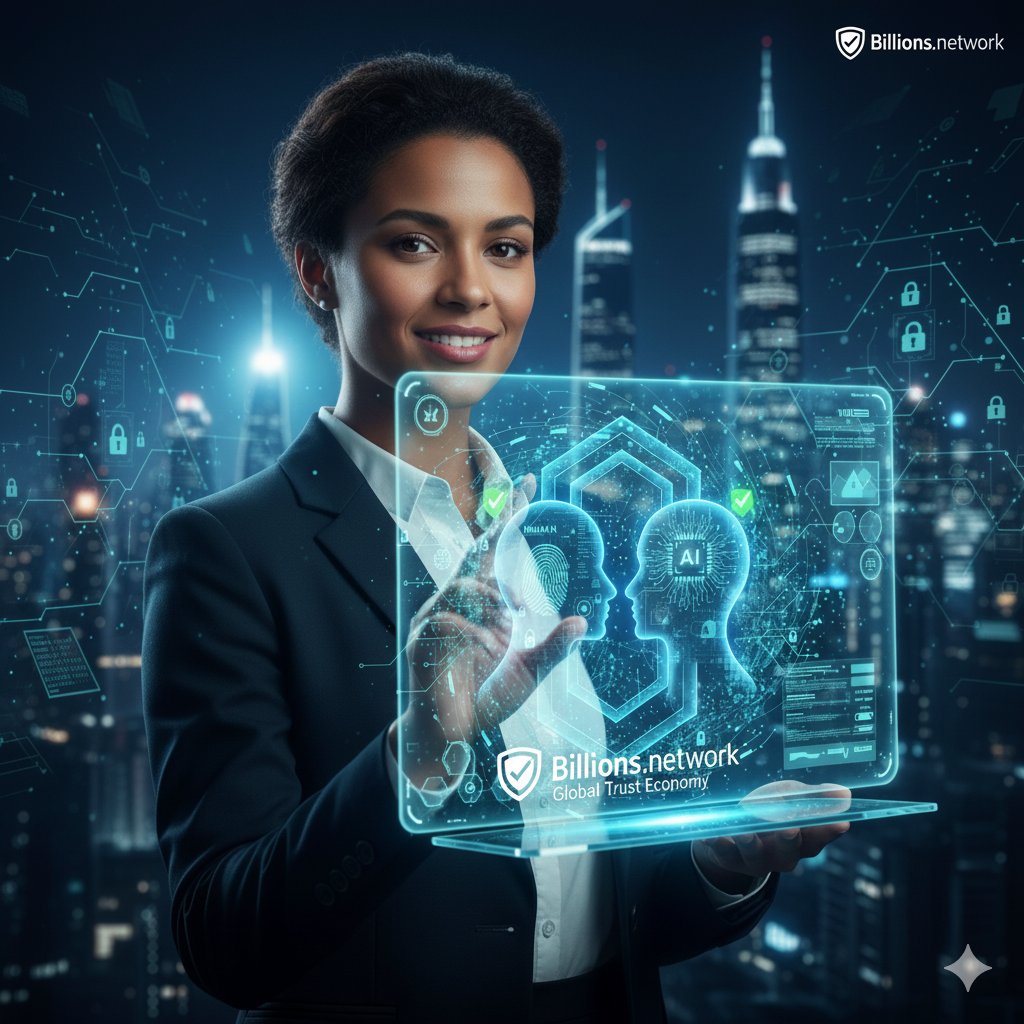 Shobhits15's tweet image. Revolutionizing digital trust! Billions.network is forging a "Global Trust Economy" by verifying human and Al identities
Discover the future of digital identity: billions.network
@billions_network
#Digitalldentity #Al #HumanVerification #Web3 #Innovation
