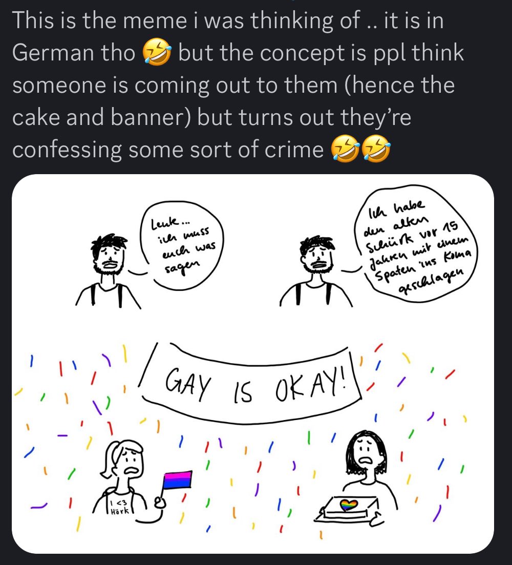 trying to explain to my friends the concept of this meme through a tatort tumblr post