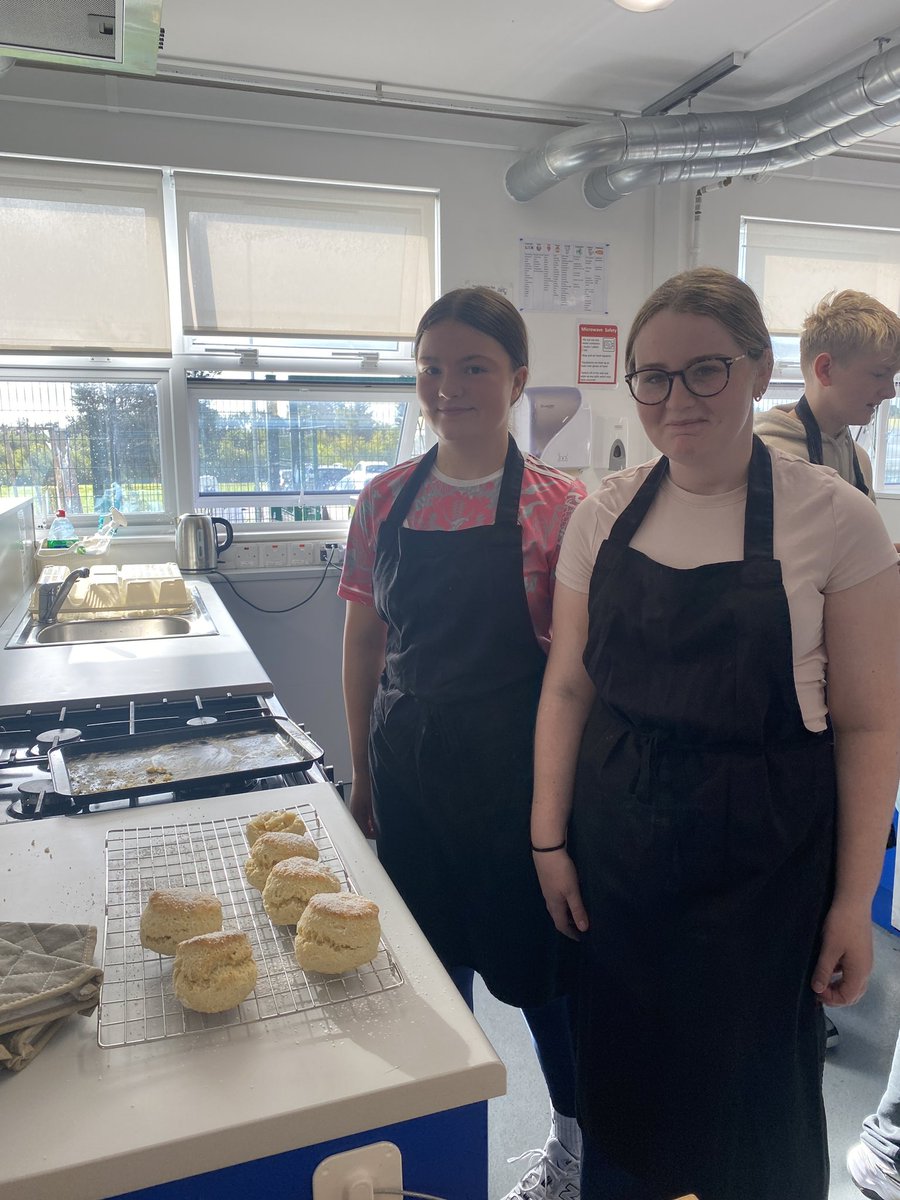 First in their first Home Ec practical class baking nutritious scones. Fantastic life skills learnt - with delicious  results! 
#homec #getss #lifeskills #firstyear