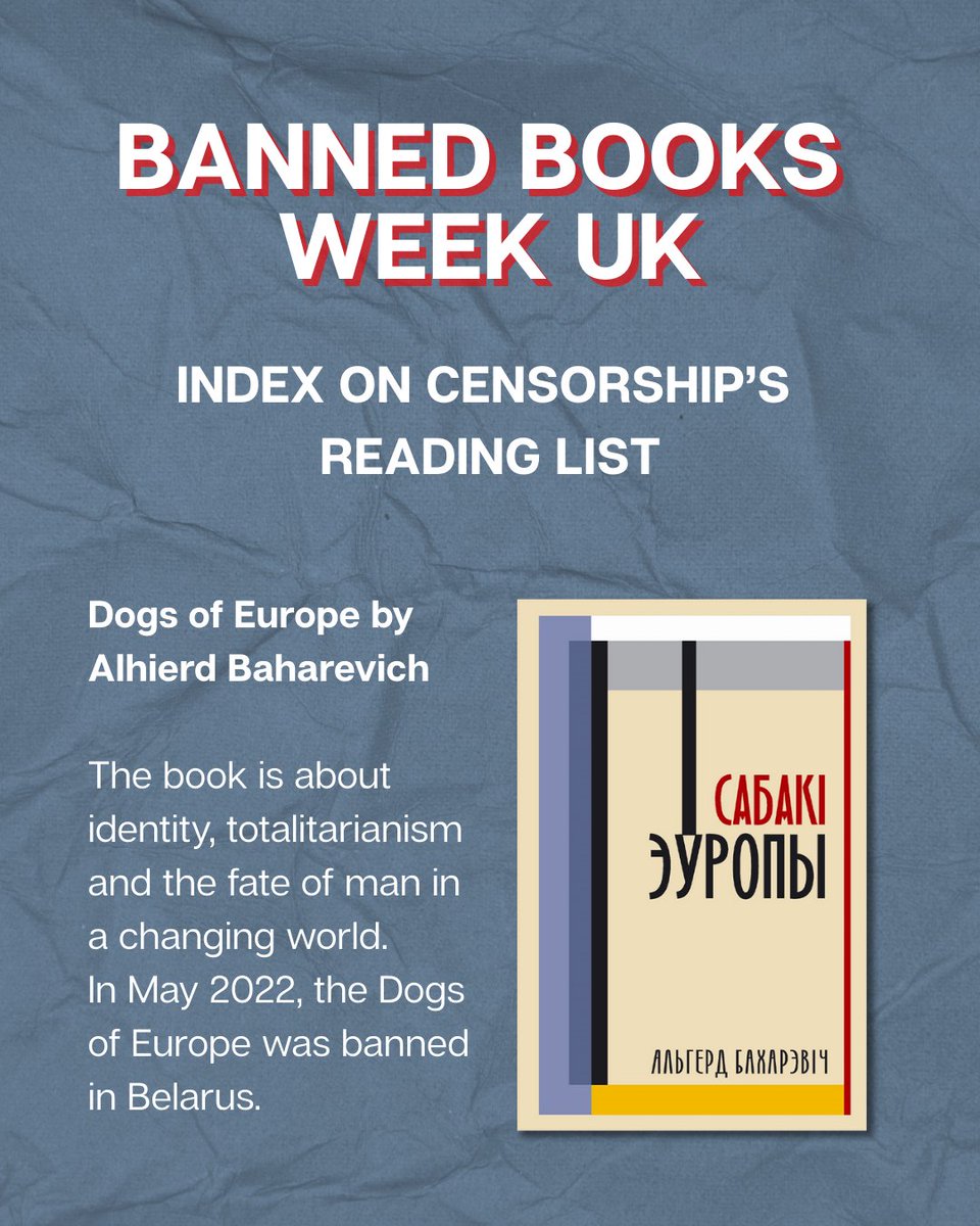 Banned Books Week UK tweet media