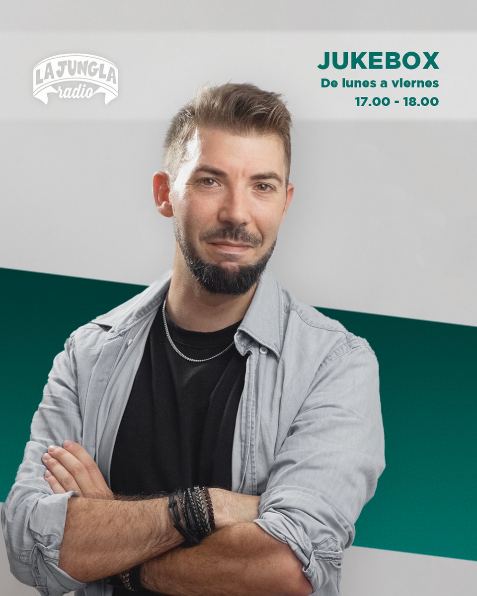 Comienza #Jukebox con <a href="/ChristianZGZ/">Christian Escudero 🎙️</a> a los mandos de La Jungla Radio hasta las seis de la tarde. 
📲 644 149 419