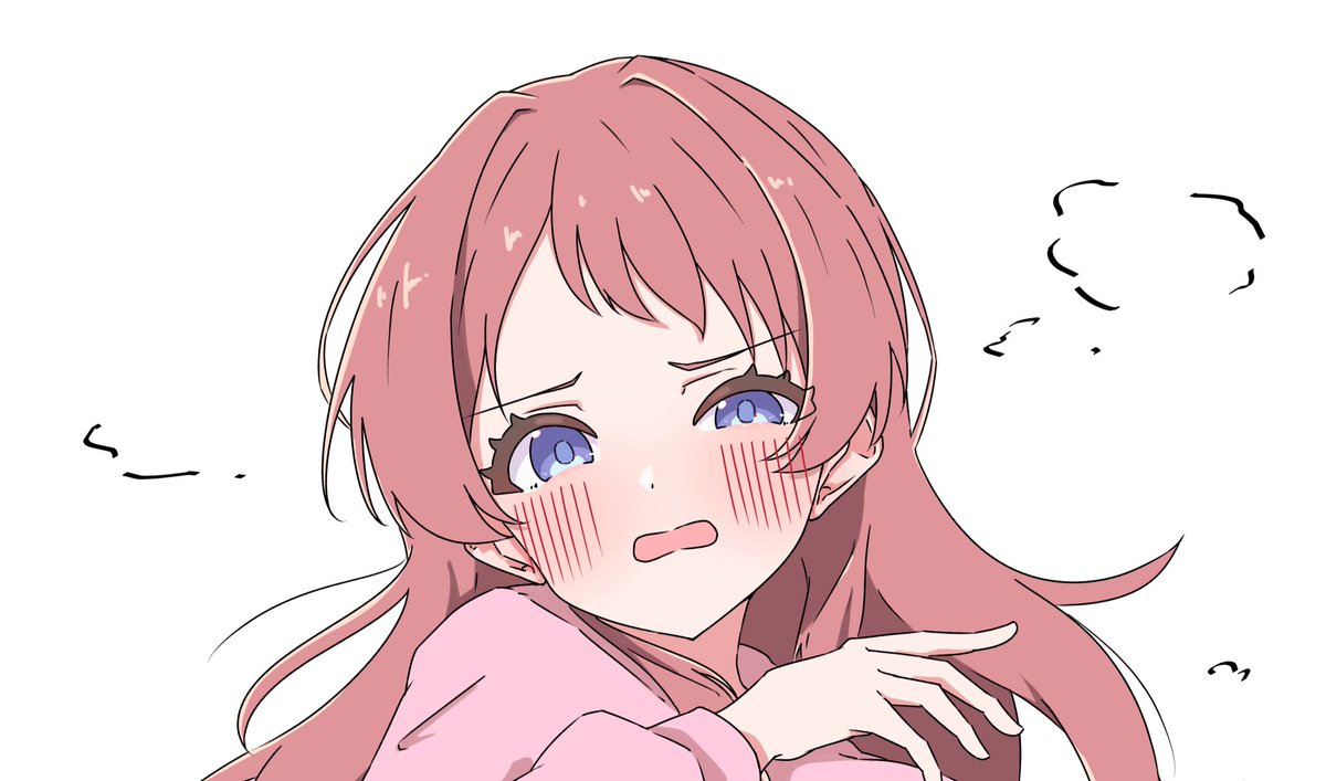 この時期の顔の描き方好き