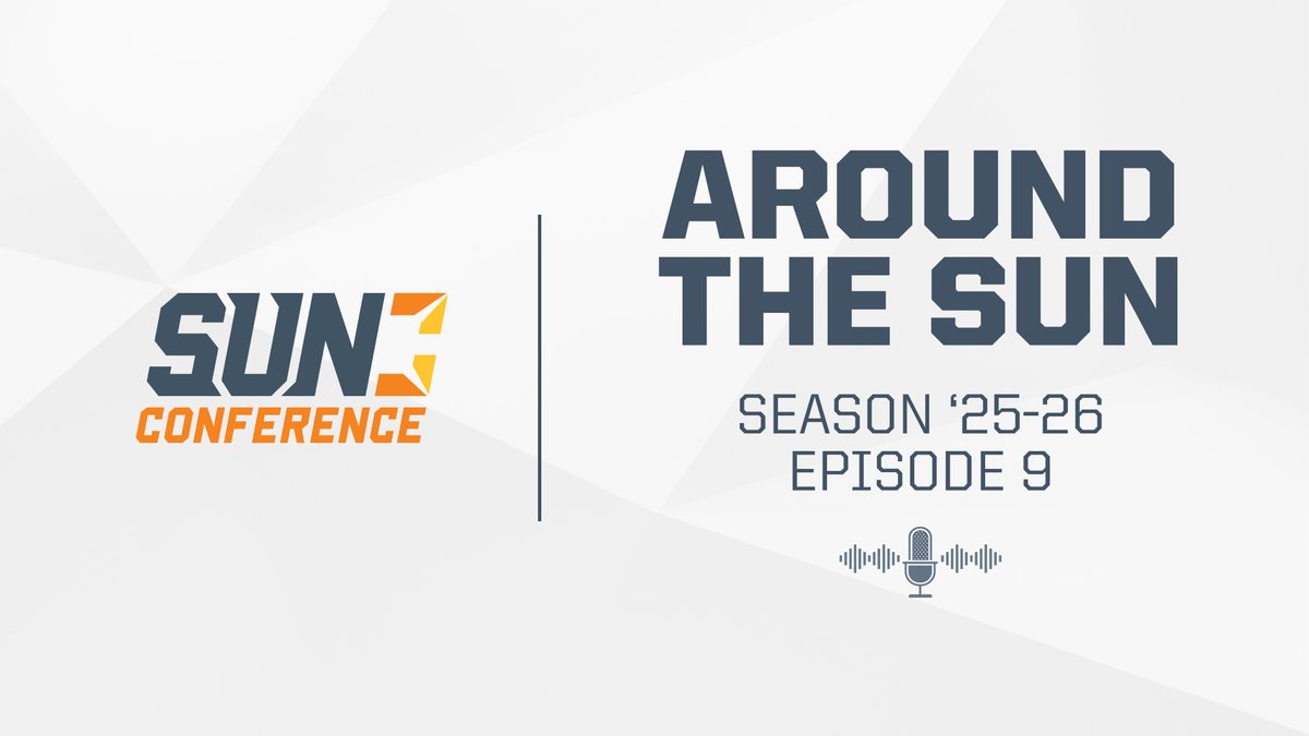 SunConference's tweet image. 𝐀𝐫𝐨𝐮𝐧𝐝 𝐭𝐡𝐞 𝐒𝐮𝐧 | 𝐄𝐩𝐢𝐬𝐨𝐝𝐞 𝟗

Missed it live? Watch the latest episode on-demand!

→ @Gyrenes&apos; head golf coach Kat Sams joins
→ Latest wins in #SUNMSOC &amp;amp; #SUNWSOC
→ #SUNVB conference standings update
→ Weekend preview

Watch now 📺urbanedgenetwork.net/watch/4297
