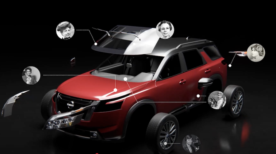 Cars with missing parts (those invented by women) - <a href="/fiat/">Fiat</a> 2017 Italy 🇮🇹 vs <a href="/Nissan/">Nissan</a> 2025 Mexico 🇲🇽 joelapompe.net/2025/09/26/wit… #womensday #Unoriginal #DejaVu #CopyPaste