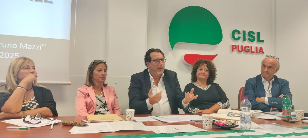 Cisl Puglia tweet media