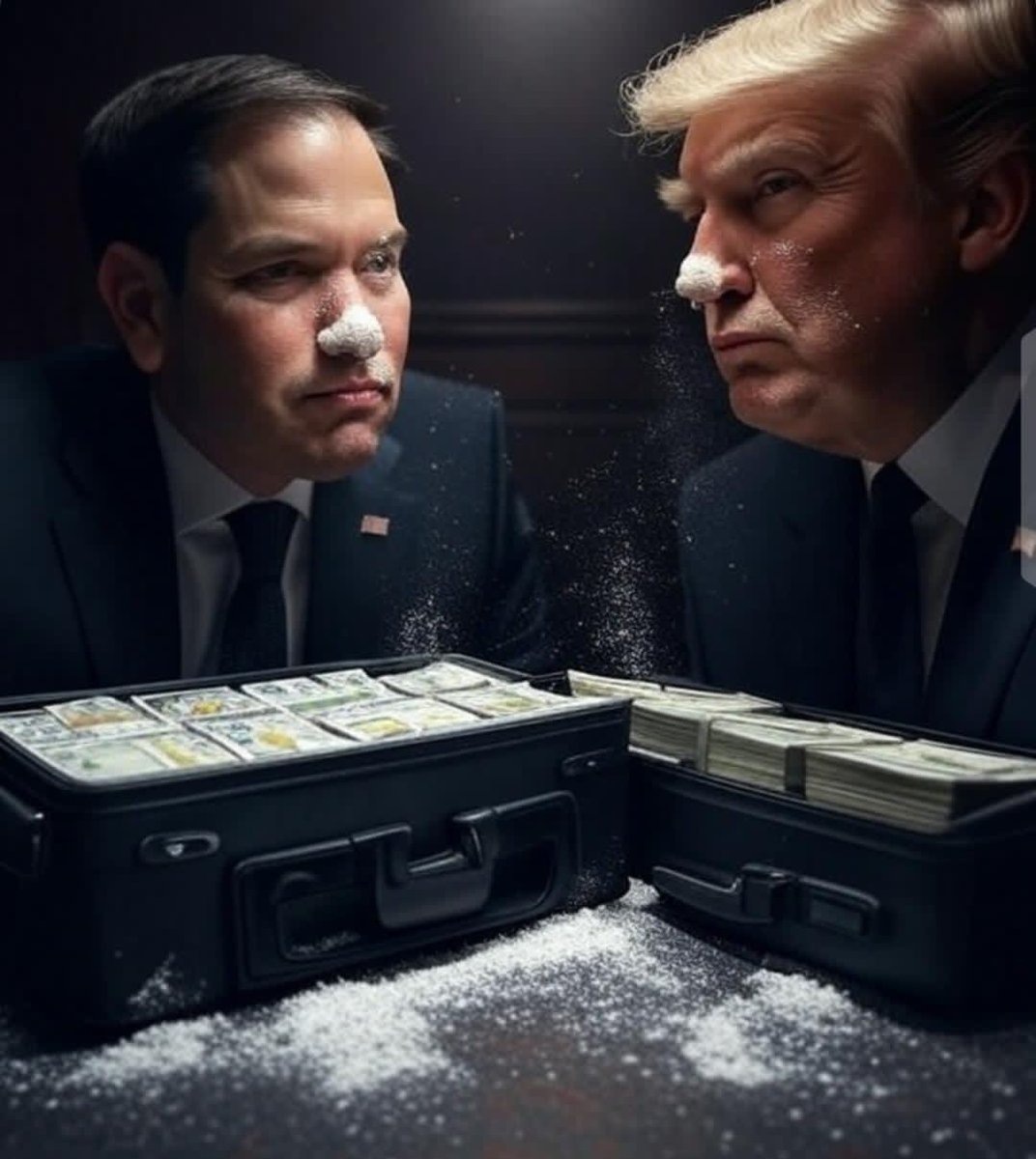 Trump is burning him politically, to avoid his party's nomination for the 2028 presidential election because CRAZY TRUMP wants him to be Vice President VANCE. 
#ElNarcoEsRubio #CHCh
