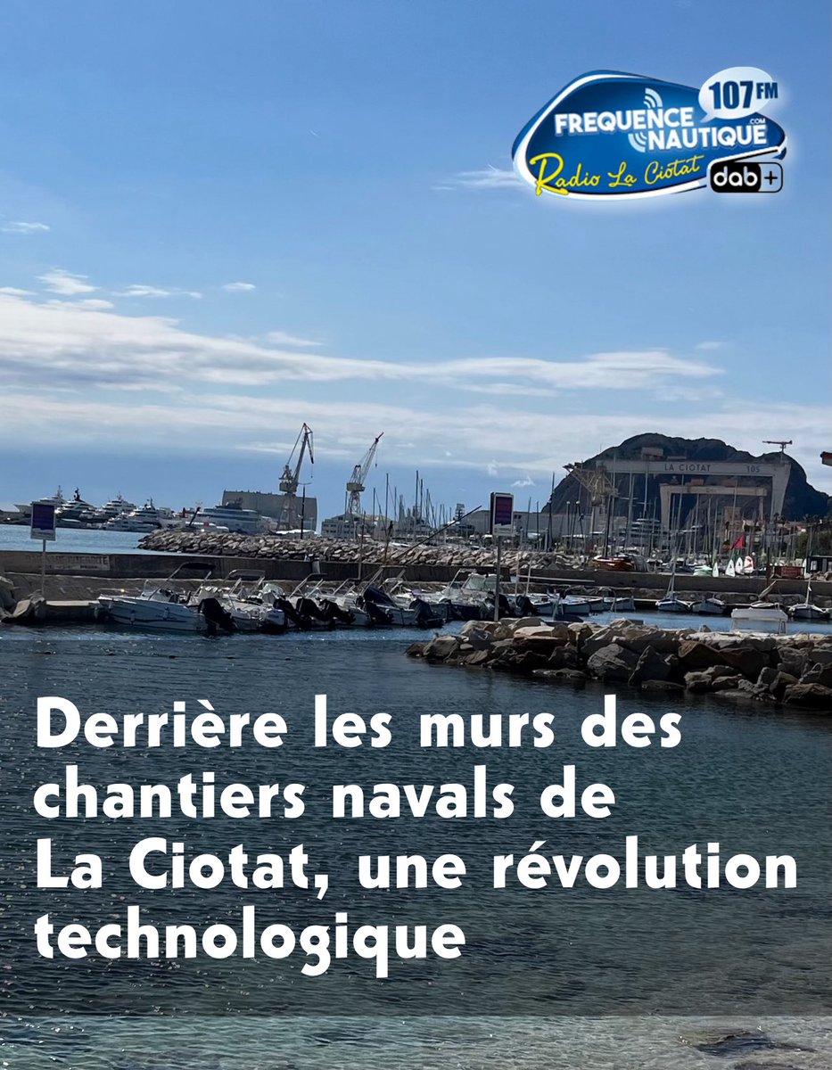 Et ce n’est pas ce que vous pensez…
Derrière les murs des chantiers navals de La Ciotat, une révolution technologique
➡️ frequencenautique.com/article/2264-d…