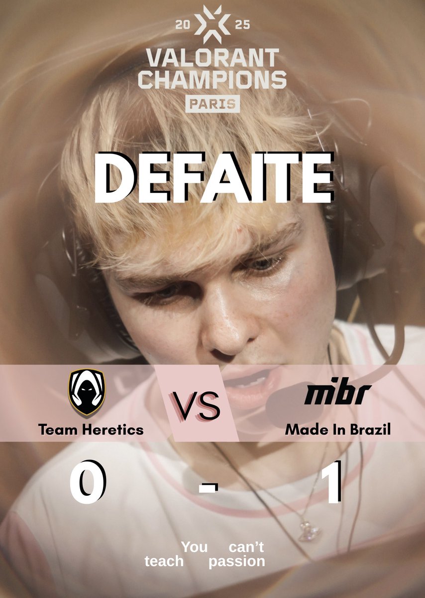 HereticsFR's tweet image. La première map du BO est remportée par MIBR en overtime (12-14).

On continue d’y croire avec Sunset dans quelques instants 🫰🏼

#VALORANTChampions