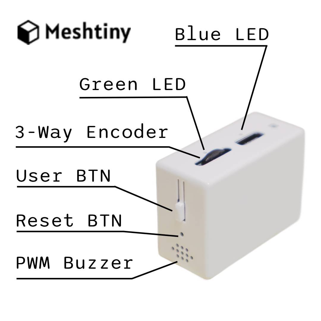 mtoolstec's tweet image. Switches Buttons, Socket and LEDs on Meshtiny. 🎉
The smalles and complete node for #meshtastic and #meshcore 

shop.mtoolstec.com/product/meshti…