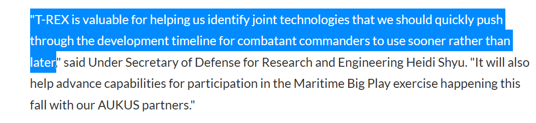 pennycheck's tweet photo. $DPRO Massive catalyst pending next week
Must read below post

Only public company invited to into t-rex program
and by far the cheapest of the pure drone plays

you cannot find a better risk/reward over next few days than this imho https://t.co/UOn0JebTeN