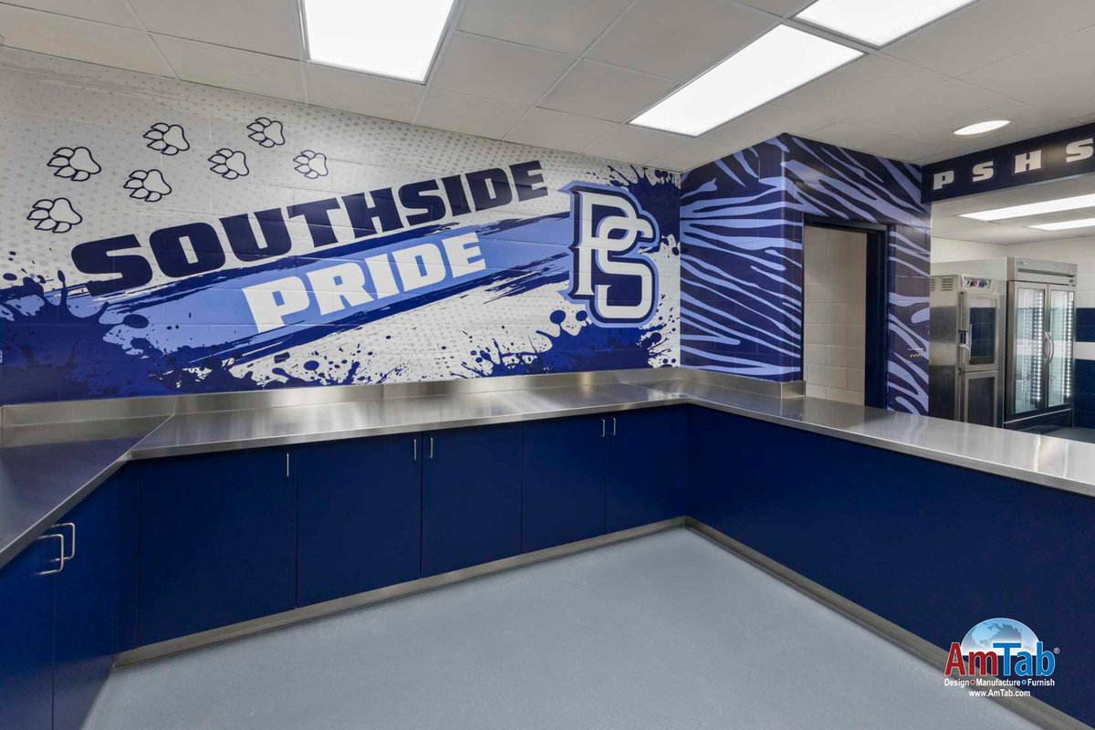 AmTab's tweet image. What defines a great K–12 dining commons? 🍎✨

Today’s standards go beyond functionality—schools need dining spaces that inspire connection, reflect school pride, and support the whole student. 

Is your district ready to modernize your dining commons?
➡️linktr.ee/amtabmfg