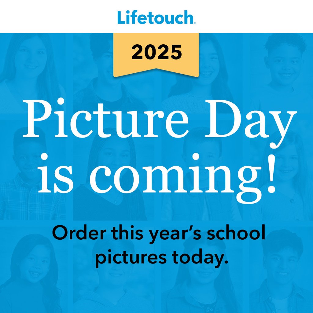 Reminder for School Picture Day!

School Picture Day is Tuesday, September 30, 2025.