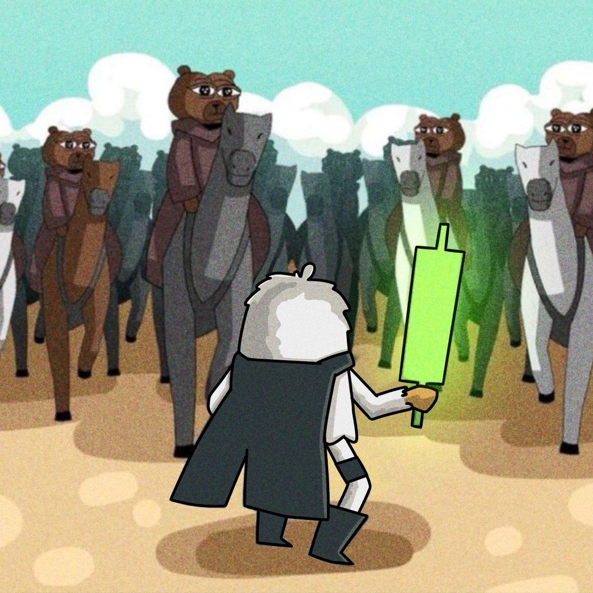 mojoexplores's tweet image. someone needs to step up and hold the line

the hero @AbstractChain needs

its mojo time