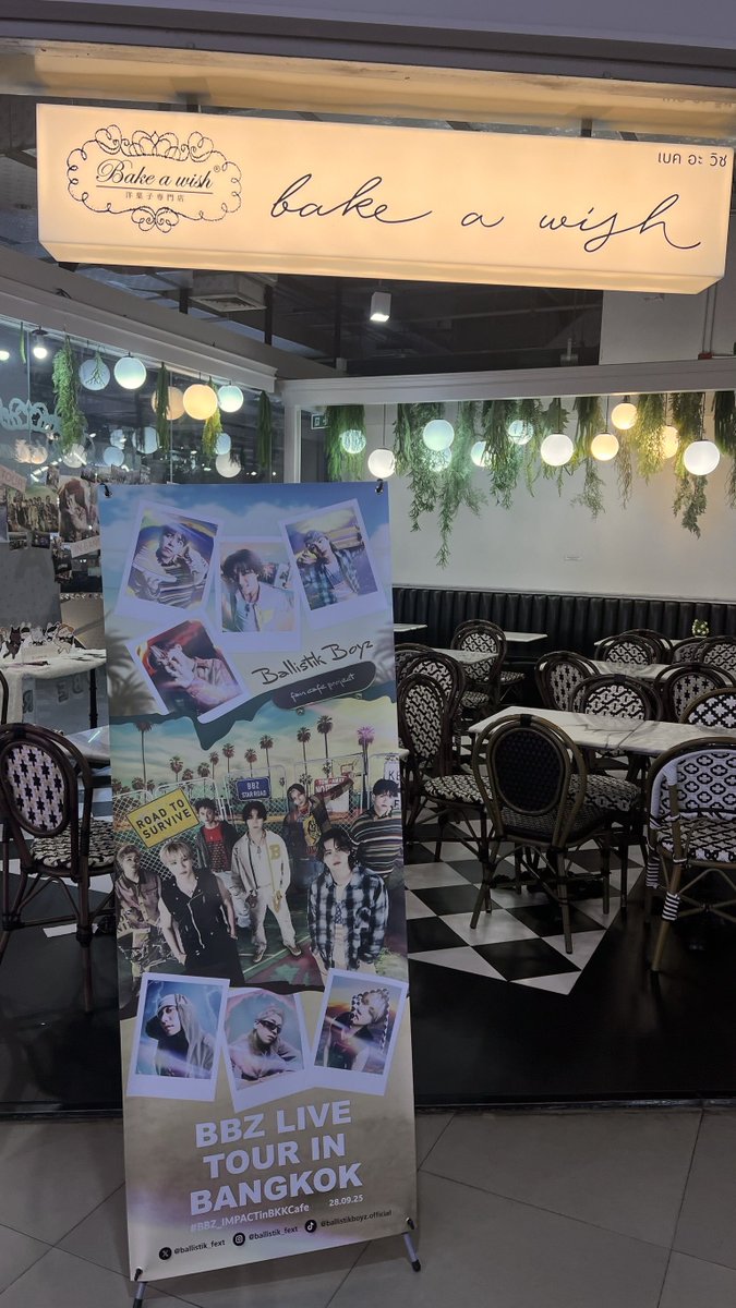 bbz_impactbkk's tweet photo. พรุ่งนี้เรามีนัดกันนะคะ🐰🧡
11.00 เป็นต้นไป

🗺️ 𝑩𝒂𝒌𝒆 𝑨 𝑾𝒊𝒔𝒉, 𝑺𝒊𝒂𝒎 𝑺𝒒𝒖𝒂𝒓𝒆 𝑶𝒏𝒆
🗓️ 𝟐𝟕-𝟐𝟗 𝐒𝐞𝐩 𝟐𝟎𝟐𝟓
#BBZ_IMPACTinBKKCafe
#BBZ_IMPACT
#BBZ_IMPACT_BKK
#BALLISTIKBOYZ
#BBZinThailand https://t.co/dSEr2OPeSY