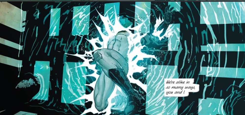 Also to add this wasn't the only unnecessary shot...
I just know the artist has hobbies...