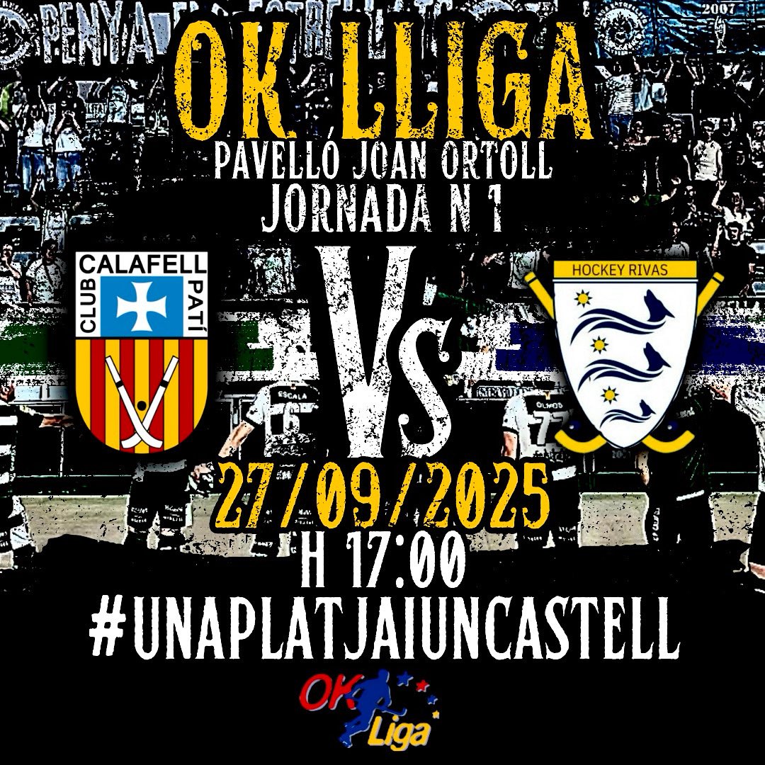 ElsEstrellats's tweet image. 𝐉𝐎𝐑𝐍𝐀𝐃𝐀 𝟏

Comencem la Lliga al nostre Temple aquest Dissabte, després de començar el curs amb bon peu a Lliga Catalana arriba la lliga on cada partit compta👊🏻

Calafell🆚Rivas 

🗓️27/09/2025
⏰H 17:00
🏠 Pavelló Joan Ortoll