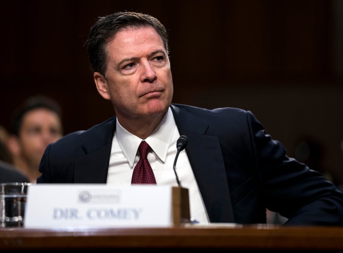 Comey refuses to kneel. Fear is the tyrant’s tool, but he stands tall, confident in the courts, innocent, and calls on all of us to stay engaged. This is courage in real time.

Drop a 💙 to SUPPORT James Comey