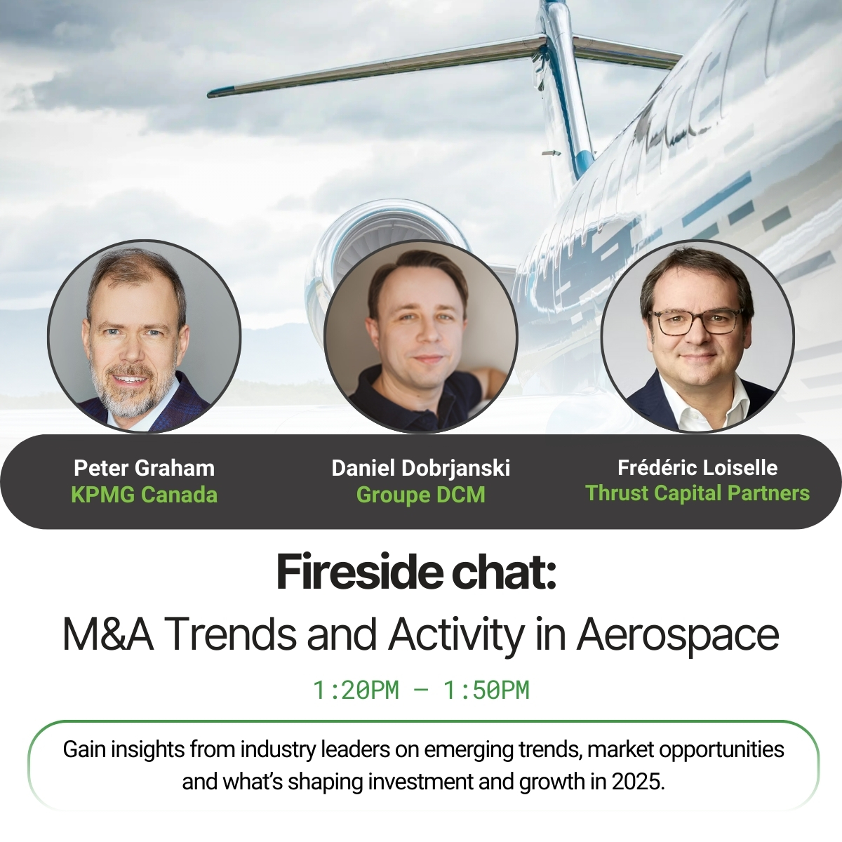 DAIR Hub (@dair_hub) on Twitter photo #DAIRToInnovate 🛫 M&A Trends & Activity in Aerospace & Defence
🗣️ <a href="/KPMG_Canada/">KPMG Canada</a>, DCM and Thrust Capital Partners
Join us for an afternoon discussion exploring mergers, acquisitions and strategic activity in the aerospace and defence sector.
🔗 dairhub.com/dair-to-innova… #DAIRToInnovate 🛫 M&A Trends & Activity in Aerospace & Defence
🗣️ <a href="/KPMG_Canada/">KPMG Canada</a>, DCM and Thrust Capital Partners
Join us for an afternoon discussion exploring mergers, acquisitions and strategic activity in the aerospace and defence sector.
🔗 dairhub.com/dair-to-innova…