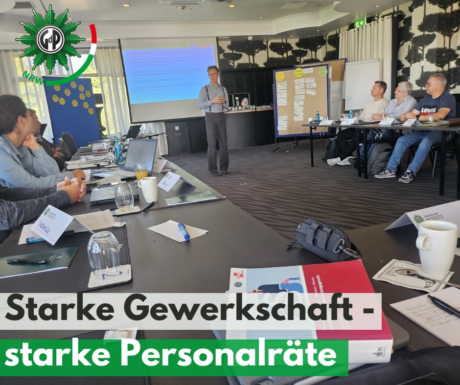 GdP-Kollegen leisten in den Personalräten tolle Arbeit. Als Gewerkschaft stärken wir ihnen den Rücken. Wir informieren über aktuelle Entwicklungen und organisieren den Austausch untereinander, so wie jetzt auf einem Seminar in Gladbeck. 

#GdP #NRW #Polizei #Personalrat