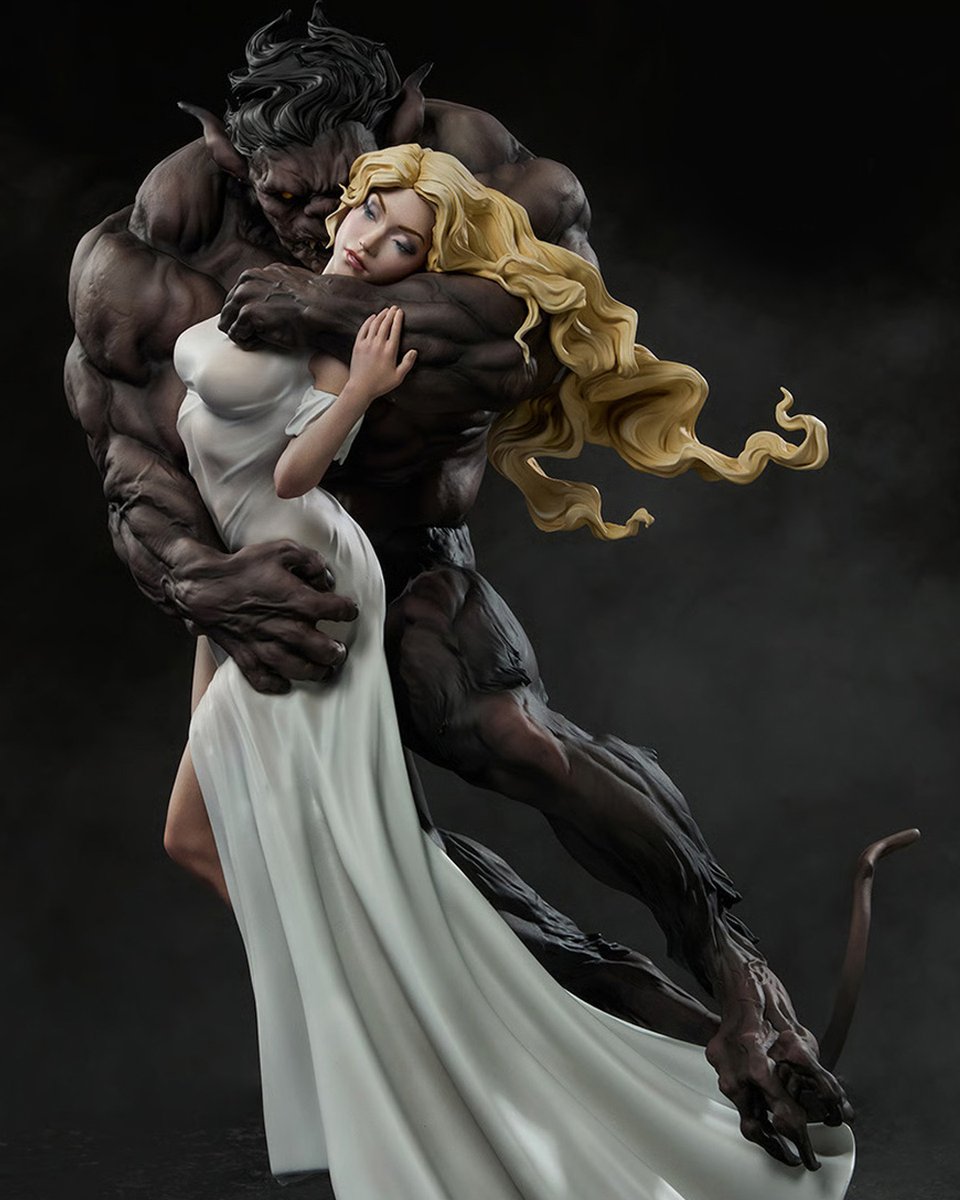 Beauty and the Beast - collaboration with Sideshow Collectibles, based on my original work “Abduction”
Pre-order is available! side.show/pd2e6
