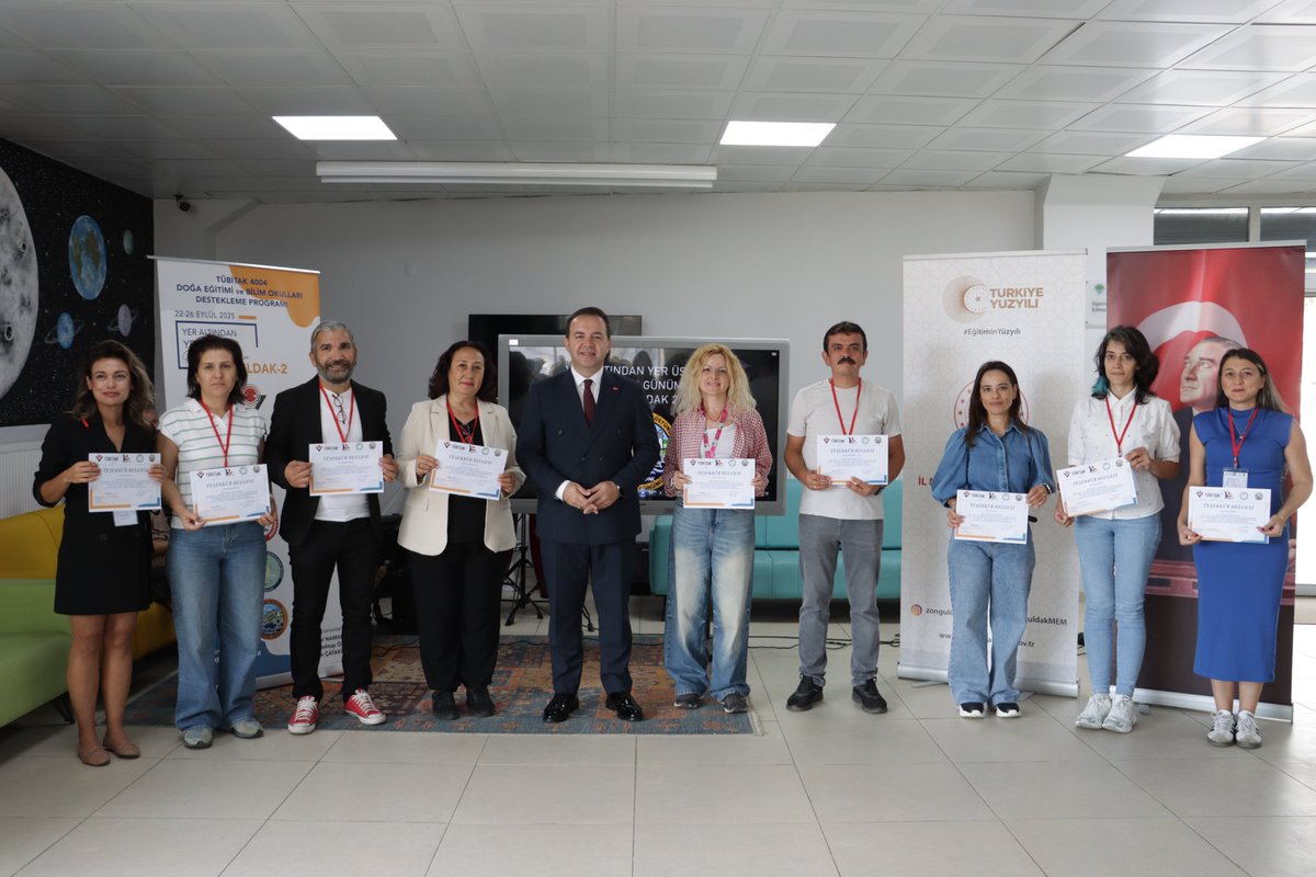 TÜBİTAK 4004 Doğa ve Bilim Okulları Destekleme Programı kapsamında Prof. Dr. Şaban Teoman Duralı Bilim ve Sanat Merkezi yürütücülüğünde düzenlenen “Yer Altından Yer Üstüne, Geçmişten Günümüze Zonguldak-2” adlı projenin kapanış programı gerçekleştirildi.  

Proje yürütücüsü