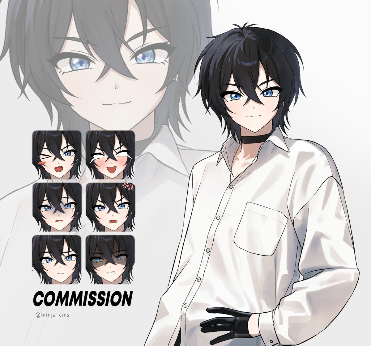 💙 LD 반신 작업물입니다! 감사합니다!