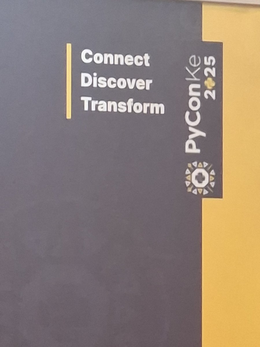 GraceWa10703720's tweet image. At @PyconKenya #PyConKE