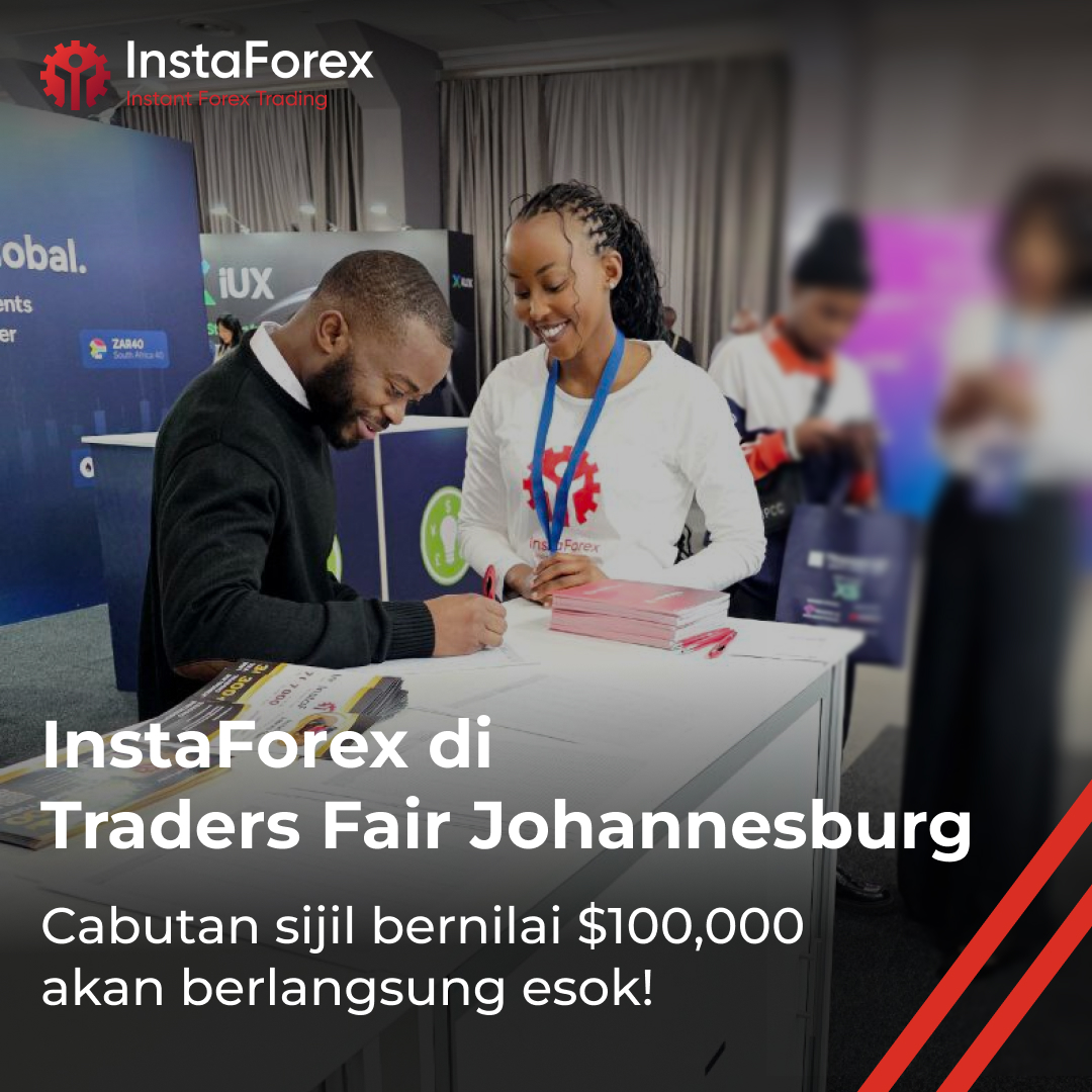 InstaForex_MS's tweet image. Kejayaan InstaForex di Traders Fair Johannesburg 2025

Pada 20 September, salah satu acara utama untuk pedagang dan pelabur di Afrika — Traders Fair Johannesburg 2025 — telah berlangsung di Johannesburg! Kami dengan bangga menyertai acara ini sebagai Prime Sponsor.

📍 Booth M15…