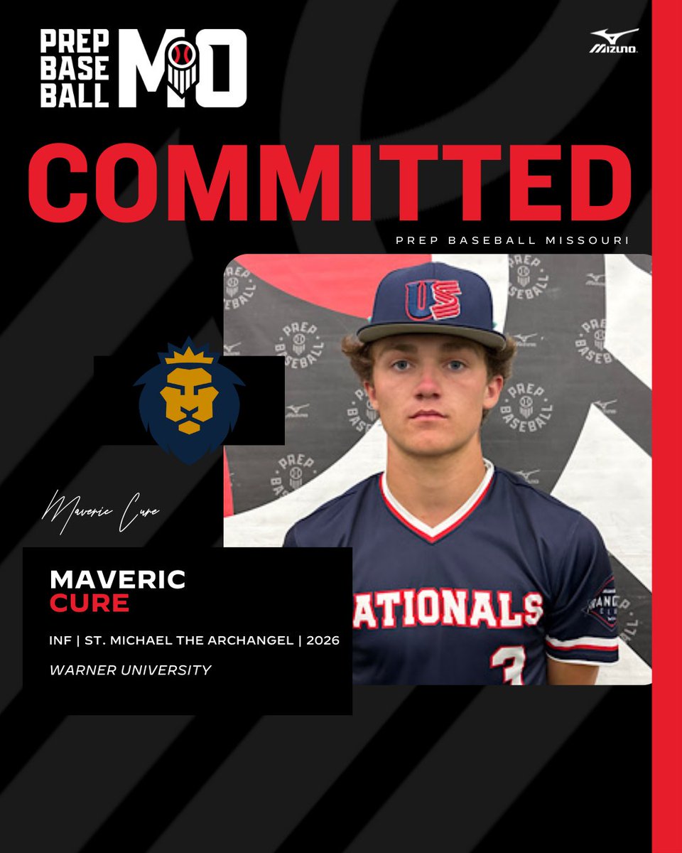 INF Maveric Cure (St. Michael the Archangel, 2026) commits to Warner University

<a href="/CureMaveric/">Maveric Cure</a>
<a href="/SMA_Baseball/">SMA Guardians Baseball</a>
<a href="/WarnerUBaseball/">Warner Baseball</a>

👤: loom.ly/LWSLpGw