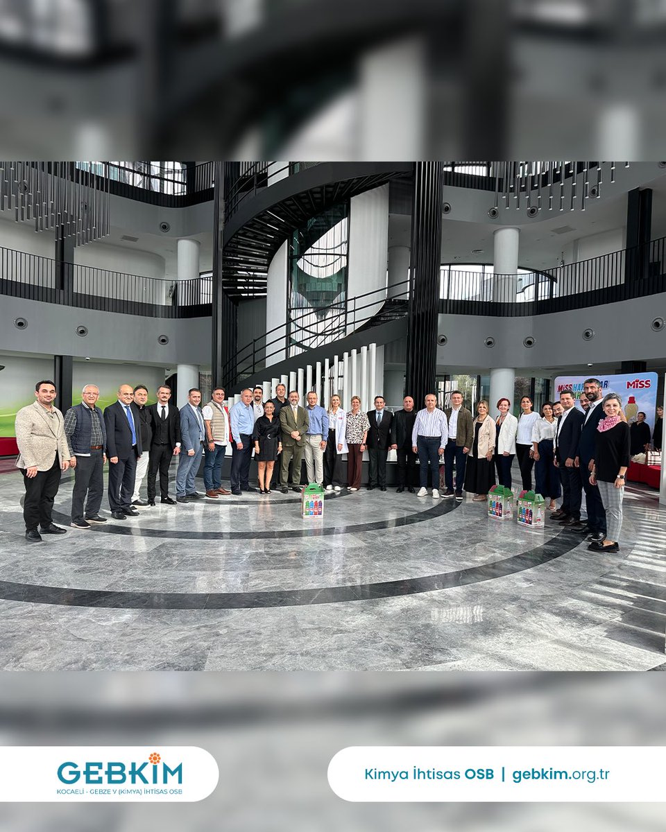 Kocaeli - İstanbul - Yalova OSB Bölge Müdürleri buluşması, Yalova Sanayi ve Teknoloji İl Müdürü Sayın İlhan Aydın’ın koordinesinde, GEBKİM OSB ev sahipliğinde düzenlendi.

#gebkim #gebkimosb #kimyaihtisasosb