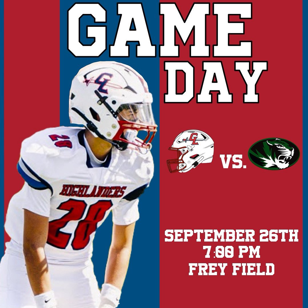 It’s Game Day! The Highlanders host South Plainfield for this year’s FNL game! Kickoff is scheduled for 7:00pm. If you can’t make it to The Hill, you can stream tonight’s game on YouTube, courtesy of GLHS TV. #CTWTD