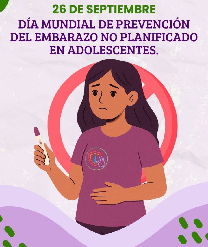 El #26DeSeptiembre conmemoramos el Día Mundial de Prevención del Embarazo no Planificado en Adolescentes.
👉 Es fundamental educar a nuestros jóvenes sobre métodos anticonceptivos y su importancia para construir un futuro saludable. 
¡Hagamos que su voz cuente! 
#CubaPorLaVida