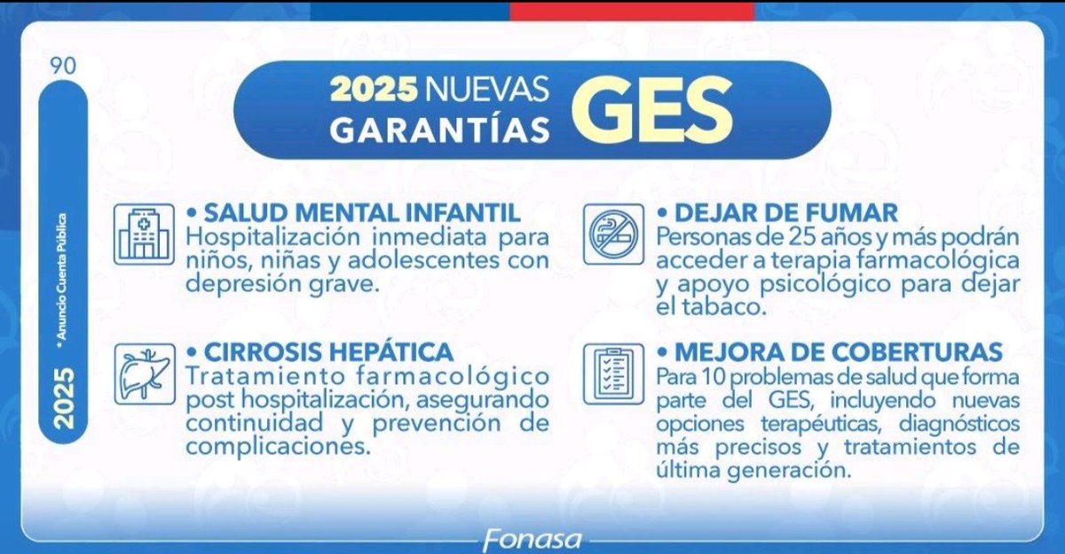 Cómo Psicóloga, le agradezco al presidente <a href="/GabrielBoric/">Gabriel Boric Font</a> porque este 1 de diciembre, será GES la depresión infantil. Hace décadas NADIE sumaba un nuevo GES salud mental!