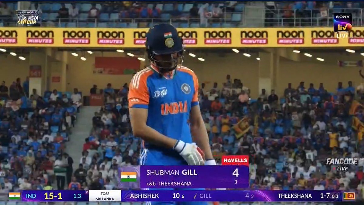 BCCI picked Shubman Gill in this Asia Cup to show us why he doesn’t deserve to be in T20 team.