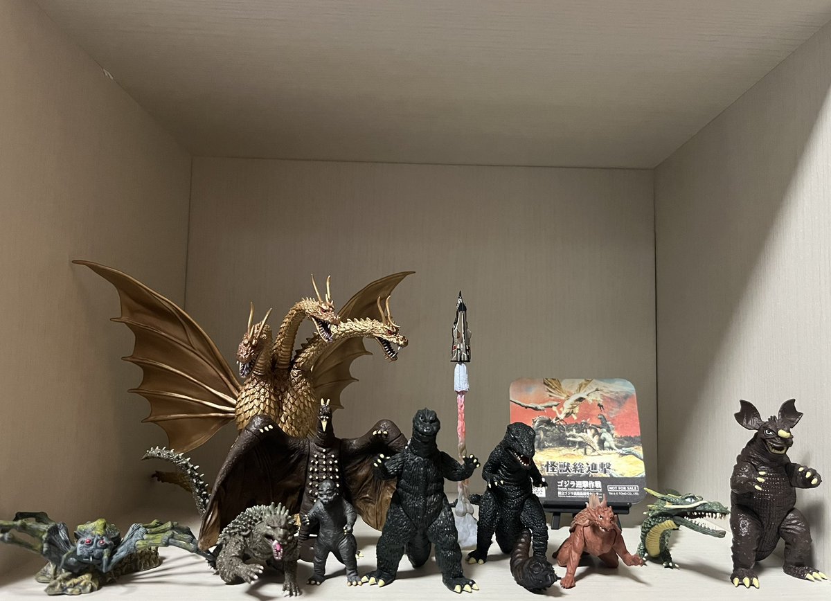 ウルティマ ミニソフビ怪獣総進撃シリーズ MAXTOY 東宝ミニソフビ怪獣総進撃 シン・ゴジラ 4種セット 未