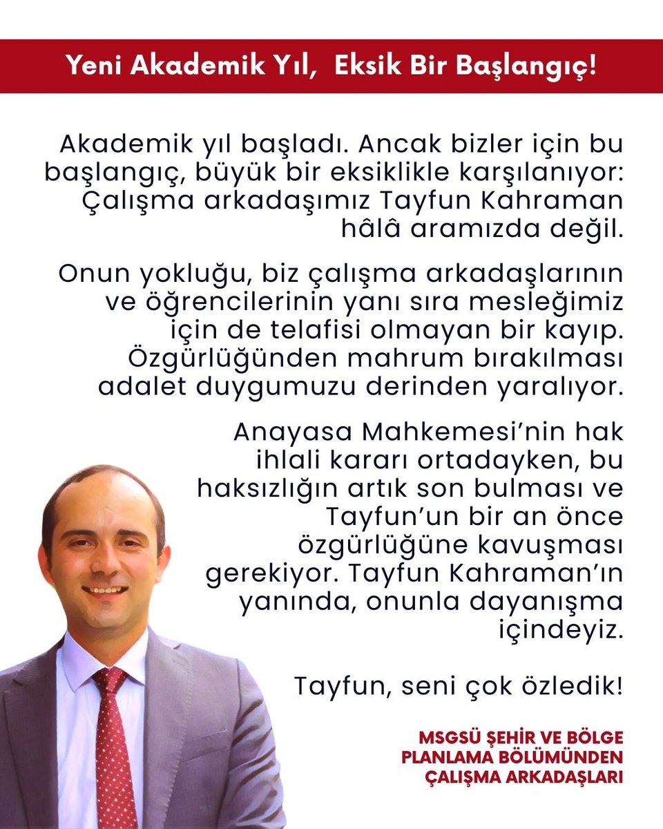 ⁦<a href="/tayfun_kahraman/">Dr. Tayfun Kahraman</a>⁩ seni çok özledik…