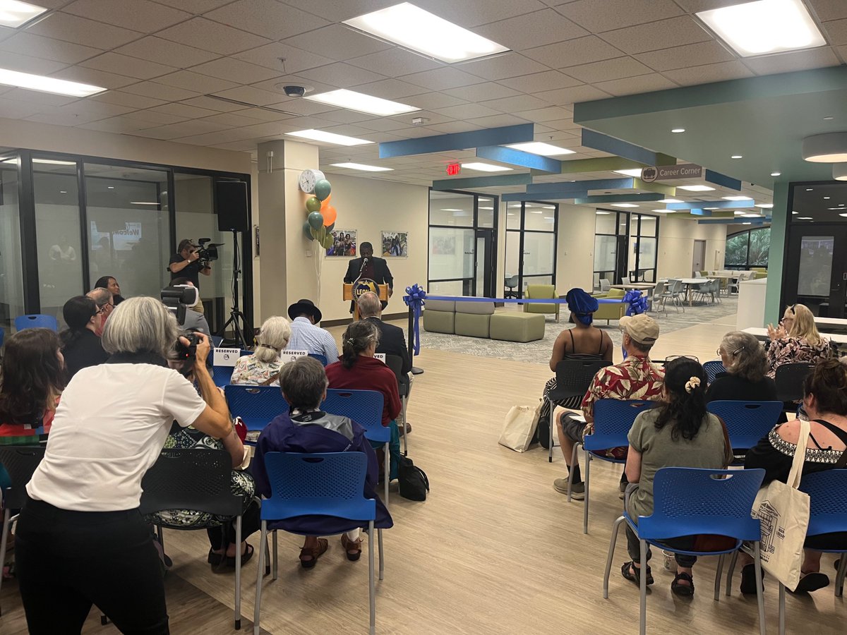 NEW: Leon County is unveiling its new second floor of the main library in downtown Tallahassee. 

It is sweet and includes meeting rooms, an excavation simulator, study/meeting rooms and a sound proof recording studio.