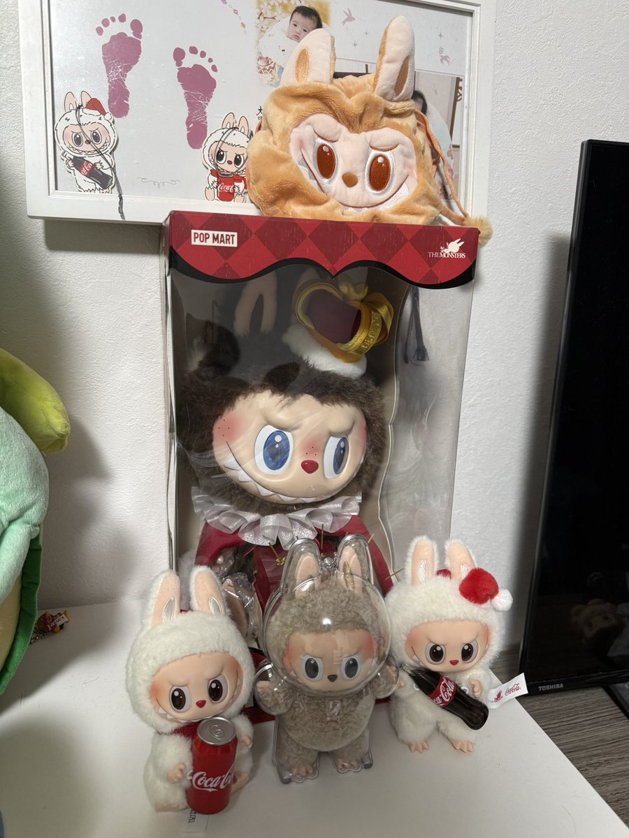 ヤバいのが我が家に来た😂

#ラブブ
#POPMART