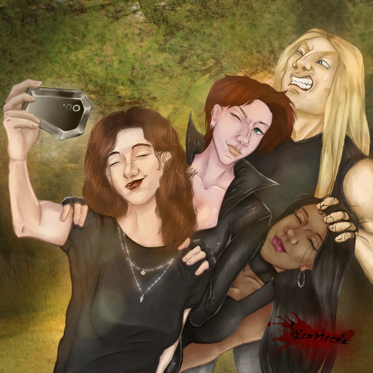 saizophrenic's tweet photo. Results of the trade I made with @Red_Rose_232 !!!
(Without light and and with black lineart variations included)
.
.
.
#metalocalypse #yume #yumetwt #anna #SkwisgaarSkwigelf #Skwisgaar #caj #nita #dethkomic https://t.co/JQnrHbR3b7