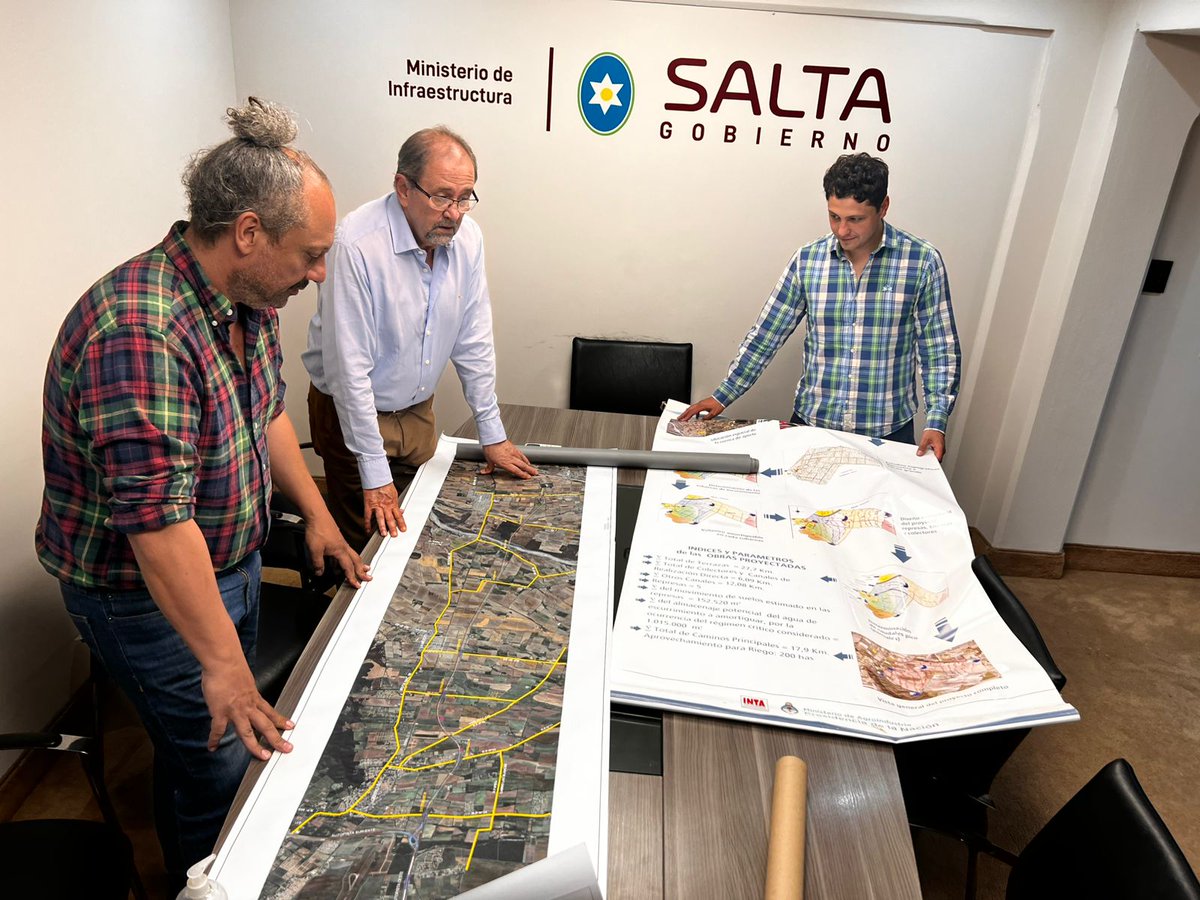Trabajo coordinado del Gobierno provincial con el INTA. El ministro Camacho recibió al nuevo titular de la Estación Experimental Agropecuaria Salta INTA. Ratificaron el trabajo conjunto.
👉tinyurl.com/n4x36scc

#Salta #GobiernoPresente